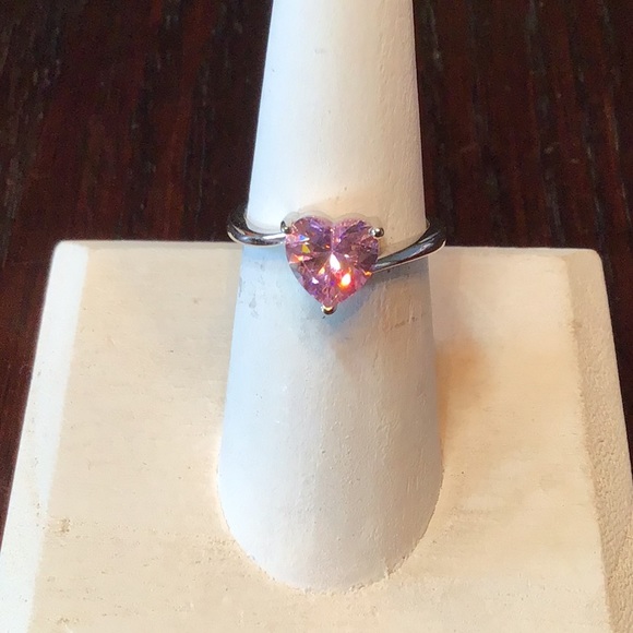 Jewelry - Sterling Silver Lab-created Sapphire ring.